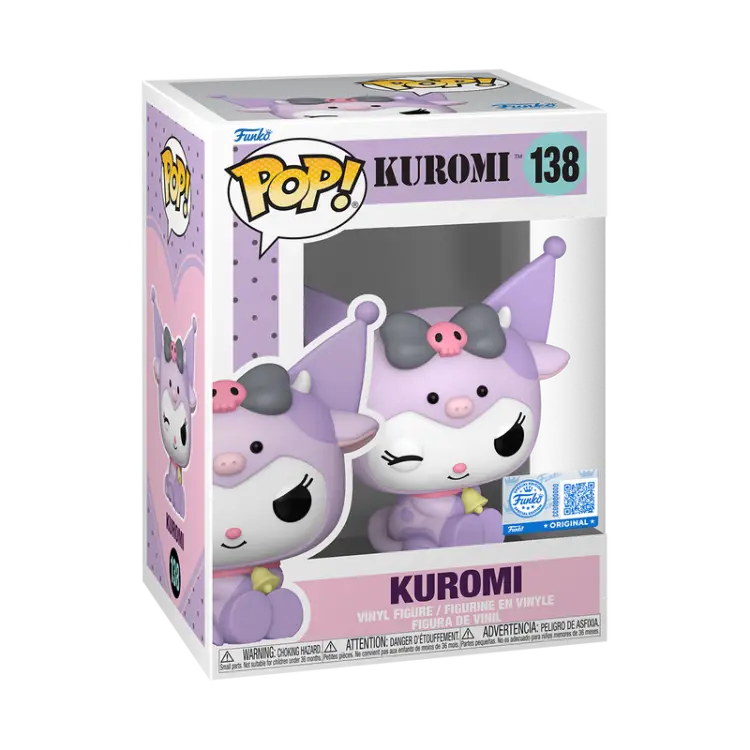 Funko - HELLO KITTY - POP Sanrio N° 138 - Kuromi in cow cosplay
