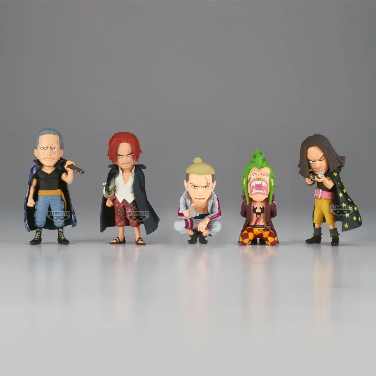 Banpresto - ONE PIECE - WCF Red Hair vs Bartolomeo -Assortiments 12 Figurine 5-7cm