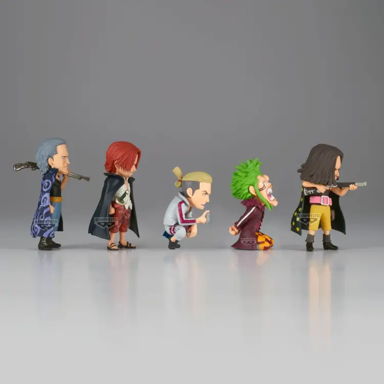 Banpresto - ONE PIECE - WCF Red Hair vs Bartolomeo -Assortiments 12 Figurine 5-7cm
