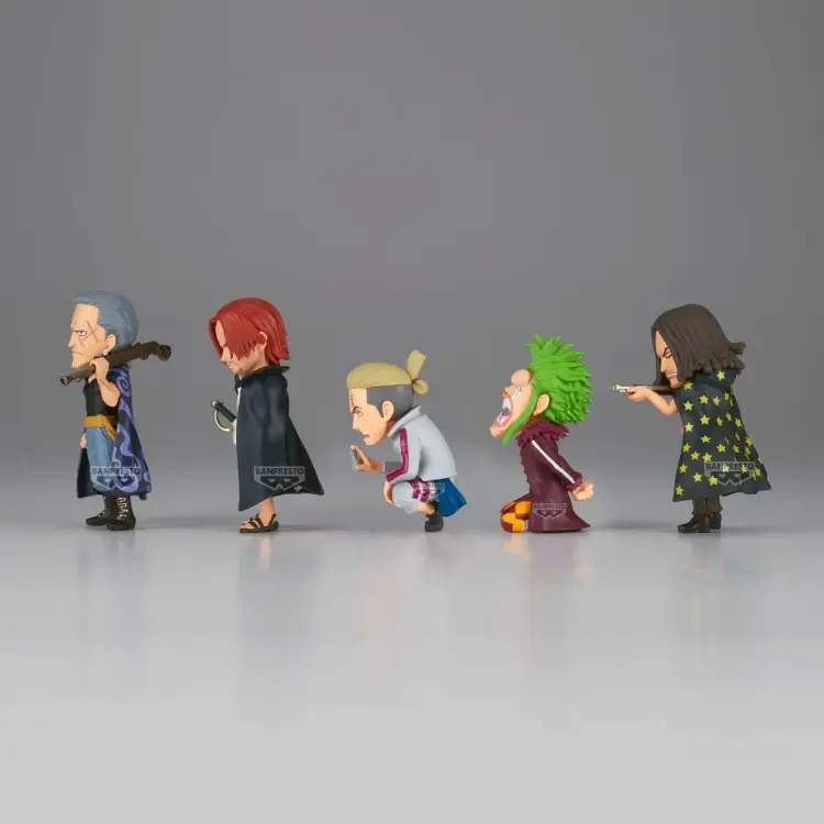 Banpresto - ONE PIECE - WCF Red Hair vs Bartolomeo -Assortiments 12 Figurine 5-7cm