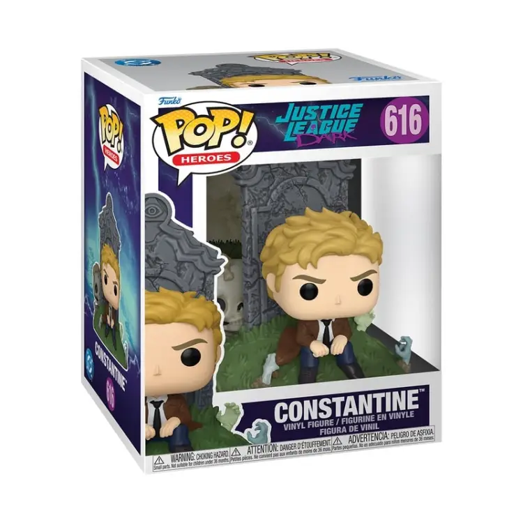 Funko - JUSTICE LEAGUE DARK - POP Deluxe N° 616 - Constantine