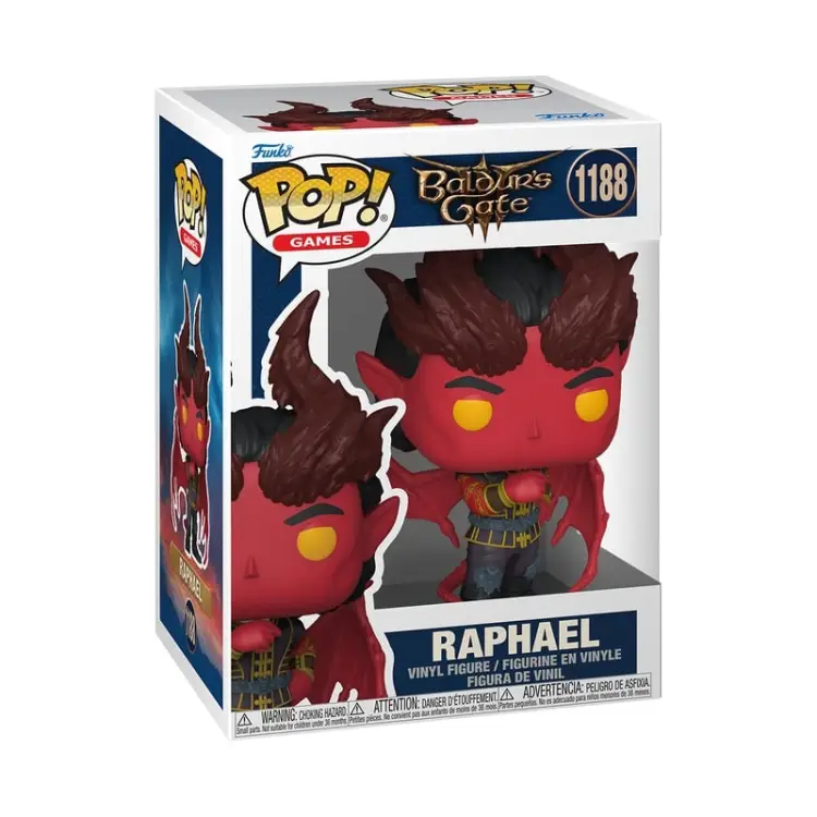 Funko - BALDUR'S GATE 3 - POP Games N° 1188 - Raphael