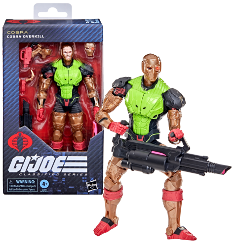 Hasbro - G.I. JOE - Cobra Overkill - Figure Classified Series #201 15cm
