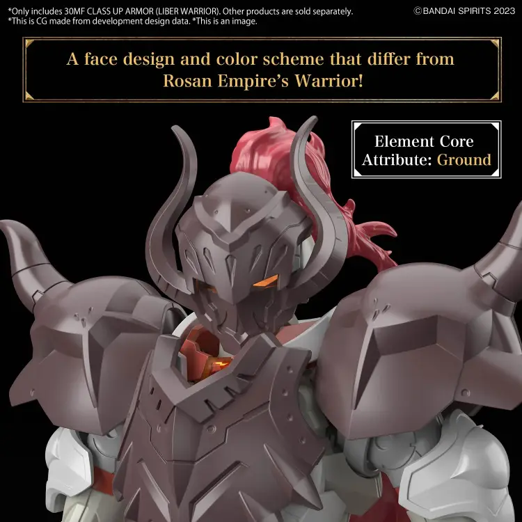 Bandai Model Kit - 30MF - Class Up Armor (Liber Warrior) - Model Kit