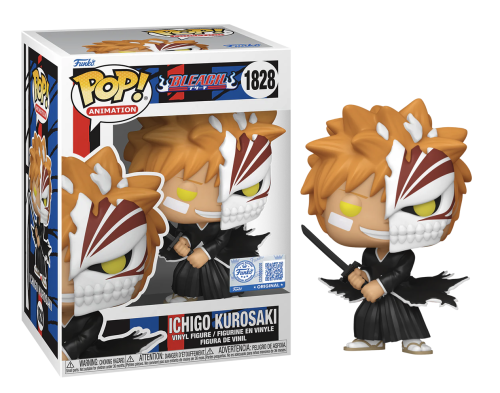 Funko - BLEACH - POP Animation N° 1828 - Ichigo with Half Mask