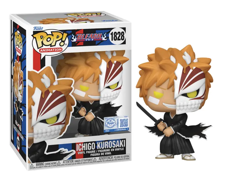 Funko - BLEACH - POP Animation N° 1828 - Ichigo with Half Mask