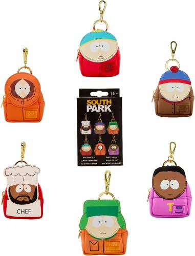 Loungefly - SOUTH PARK - Mini Backpack Bag Charm Loungefly Mystery Box