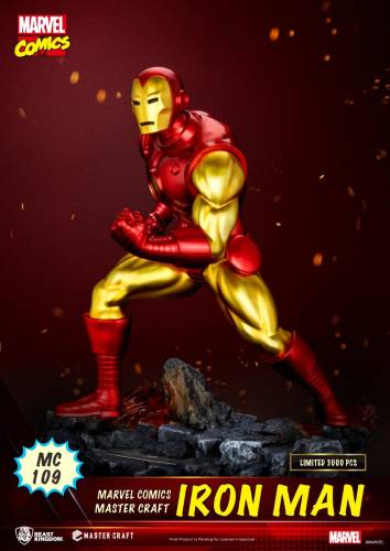 Beast Kingdom - MARVEL - Iron Man "Comics" - Statue Master Craft 29.9cm