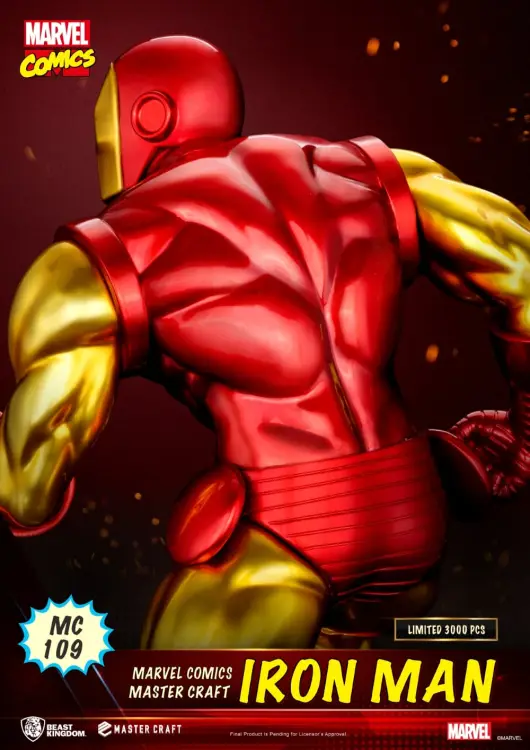Beast Kingdom - MARVEL - Iron Man "Comics" - Statue Master Craft 29.9cm