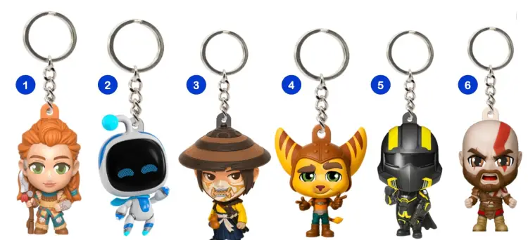 Yume - PLAYSTATION - Pocket Hero - Assort 12 Keychain BLIND BOX 5.5cm