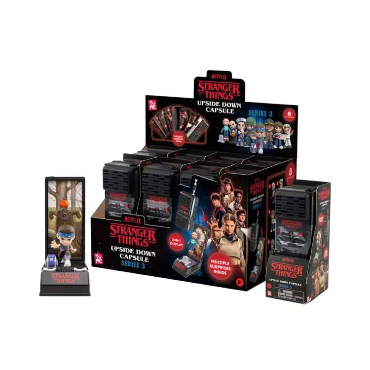 Yume - STRANGER THINGS - Talkie Walkie Capsule - Assort 8 Figurines BLIND BOX