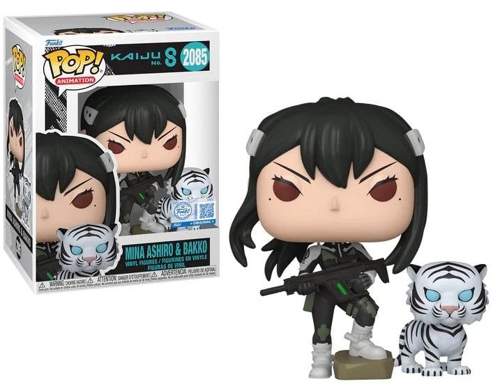 Funko - KAIJU NO 8 - POP & Buddy N° 2085 - Mina Ashiro & Bakko