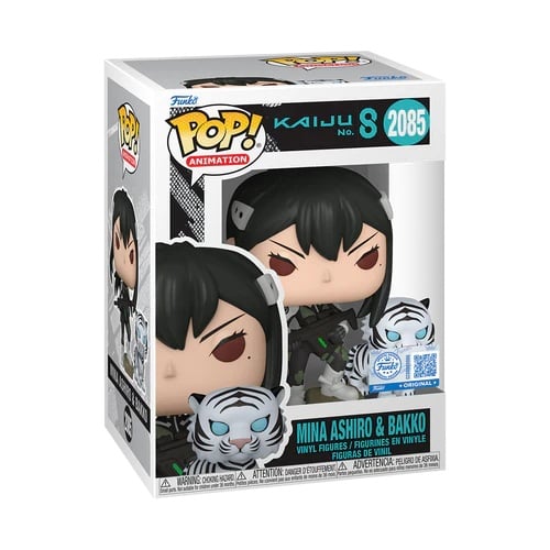 Funko - KAIJU NO 8 - POP & Buddy N° 2085 - Mina Ashiro & Bakko