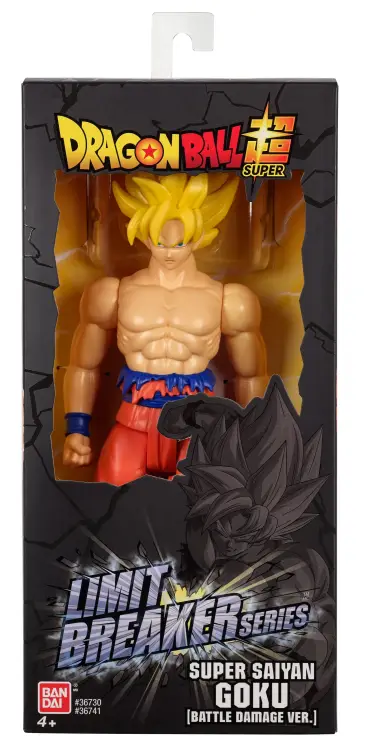 Bandai Red - DRAGON BALL - SS Goku Battle Dam. Limit Breaker 30cm