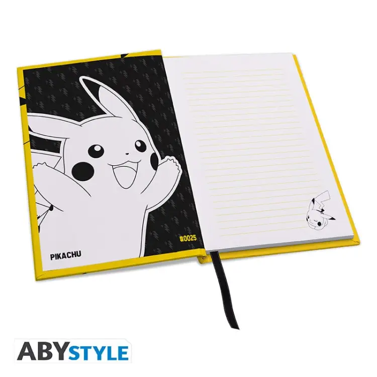 ABYstyle - POKEMON - Pikachu Plush - Notebook A5 Premium