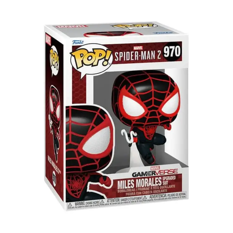Funko POP! Marvel: Spider-Man 2 - Miles Morales (Upgraded Suit) #970