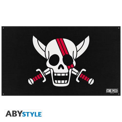 ABYstyle - ONE PIECE - Flag 70X120cm - Red hair Pirates