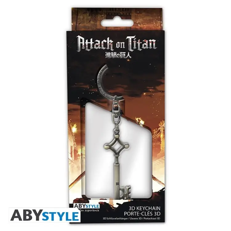 ABYstyle - ATTACK ON TITAN - Eren's Key - 3D Keychain