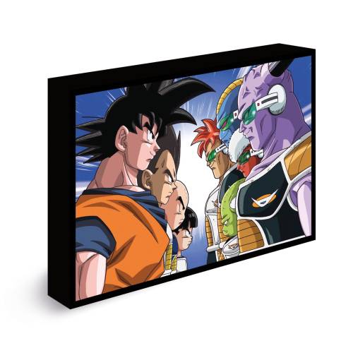 Pyramid - DRAGON BALL Z - Face Off - Light Canvas 40X30 Cm