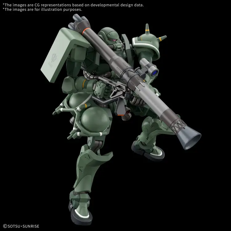 GUNDAM - HG 1/144 Zaku (GQ) - Zestaw modelarski