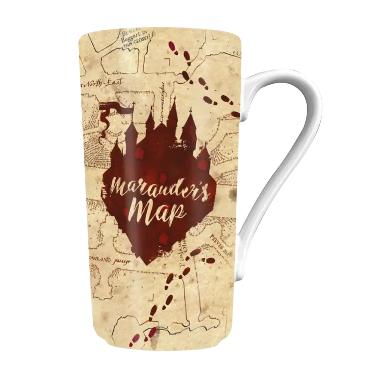 Pyramid - HARRY POTTER - Marauders Map - Latte Mug 16,5oz v2