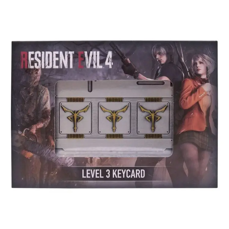 Fanattik - RESIDENT EVIL 4 - Level 3 Keycard - Replica Limited Edition