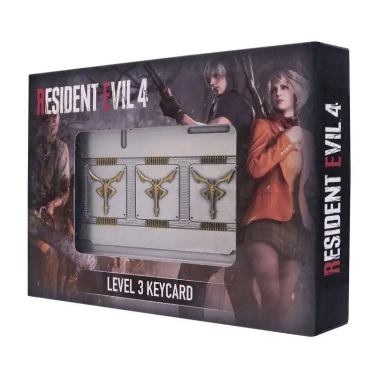 Fanattik - RESIDENT EVIL 4 - Level 3 Keycard - Replica Limited Edition