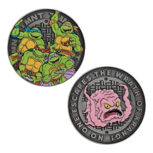 Fanattik - TEENAGE MUTANT NINJA TURTLES - Kang - Limited Edition Coin
