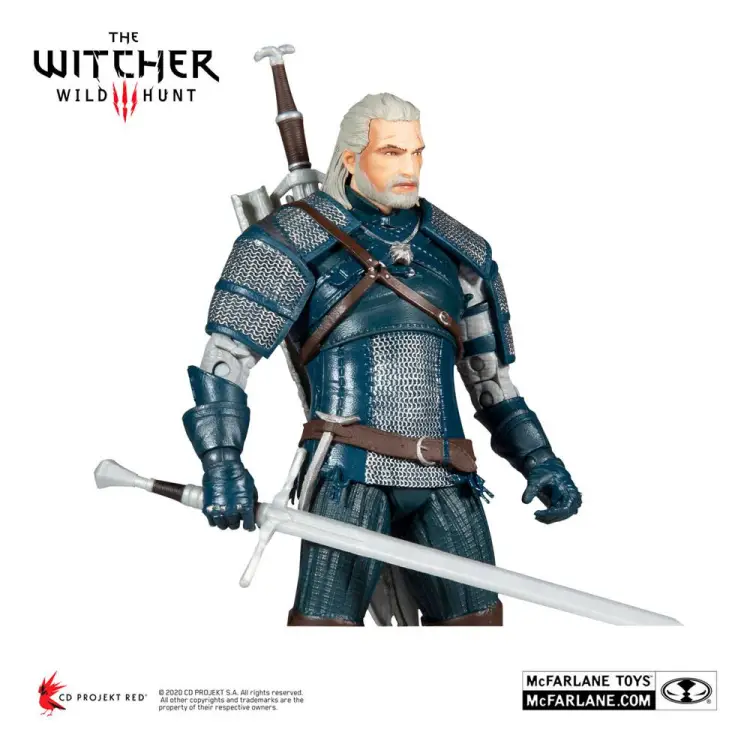 McFARLANE - The Witcher 3: Wild Hunt - Geralt (Viper Armor: Teal Dye) 18 cm Wiedźmin