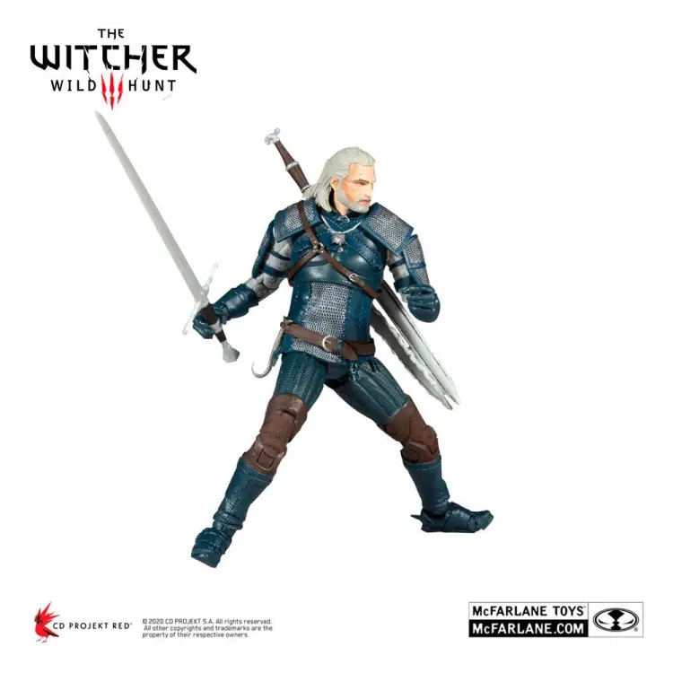 McFARLANE - The Witcher 3: Wild Hunt - Geralt (Viper Armor: Teal Dye) 18 cm Wiedźmin
