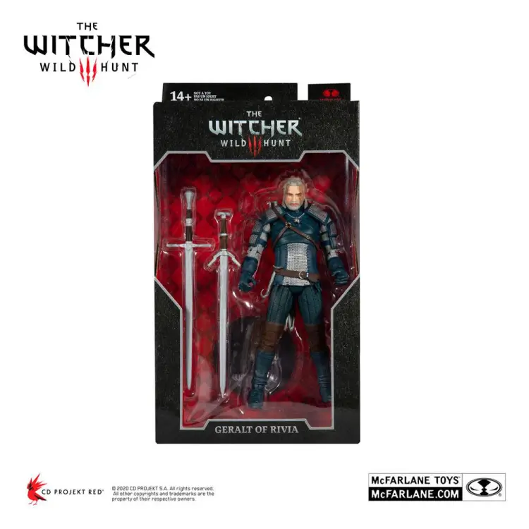 McFARLANE - The Witcher 3: Wild Hunt - Geralt (Viper Armor: Teal Dye) 18 cm Wiedźmin