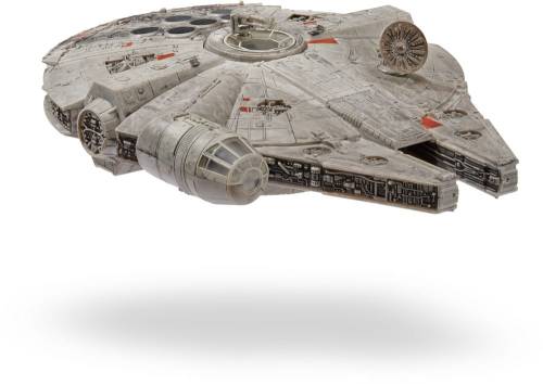 Jazware - STAR WARS - Feature Vehicle (9" Vehicle & Figure) - Millennium Falcon