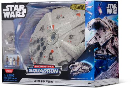 Jazware - STAR WARS - Feature Vehicle (9" Vehicle & Figure) - Millennium Falcon