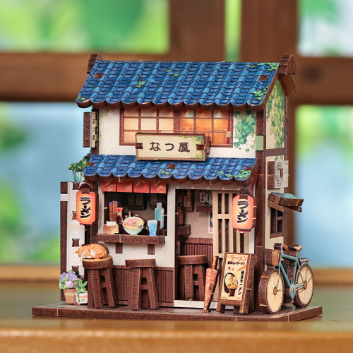 Mini Book Nook Kit DIY - Ramen Shop #01
