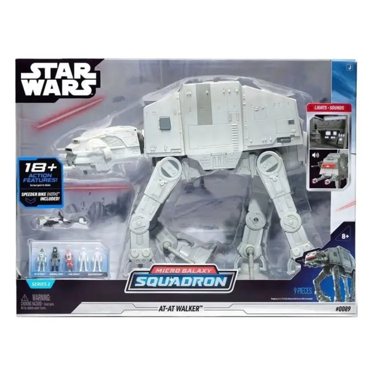 Jazware Star Wars - AT-AT - Pojazd z Figurką #9