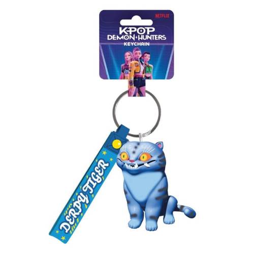 Pyramid - K-POP DEMON HUNTERS - Derpy Tiger - Double Keychain