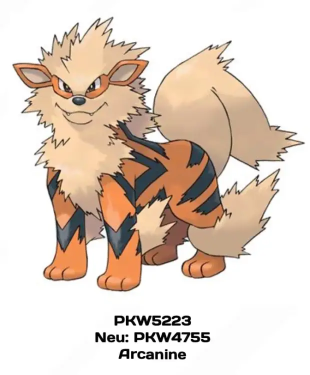 Jazware - POKEMON - Arcanine - Plush 30cm