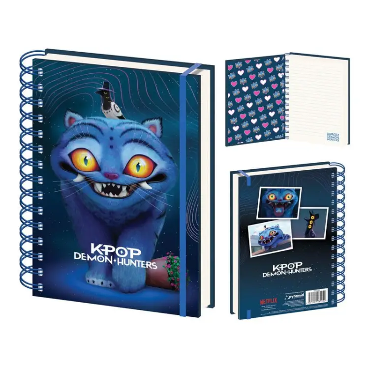 Pyramid - K-POP DEMON HUNTERS - Derpy Tiger - A5 Lenticular Notebook
