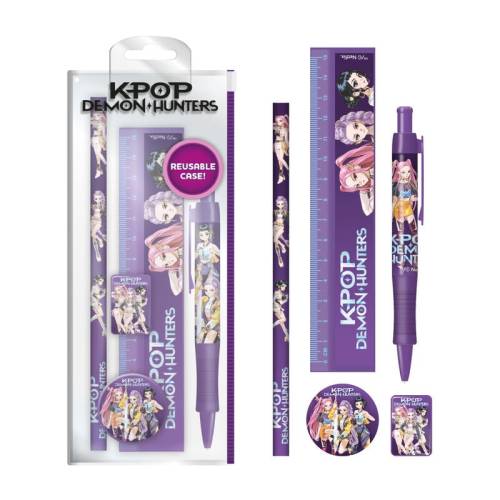 Pyramid - K-POP DEMON HUNTERS - Stationery Set (5pcs)
