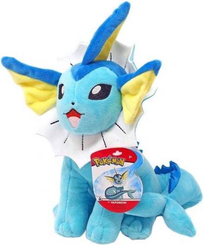 Jazware - POKEMON - Vaporeon- Plush 8 inch