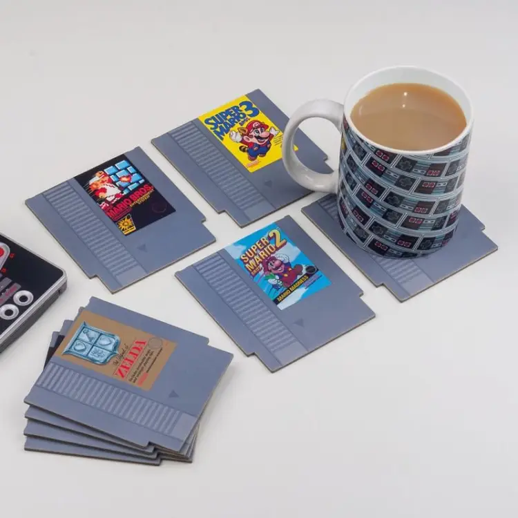 Paladone - NINTENDO - NES - Cartridge - Set of 8 Coasters