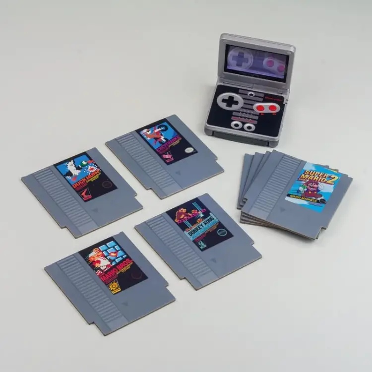 Paladone - NINTENDO - NES - Cartridge - Set of 8 Coasters