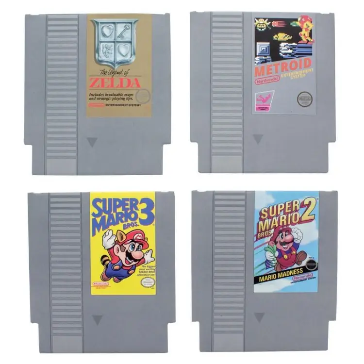 Paladone - NINTENDO - NES - Cartridge - Set of 8 Coasters