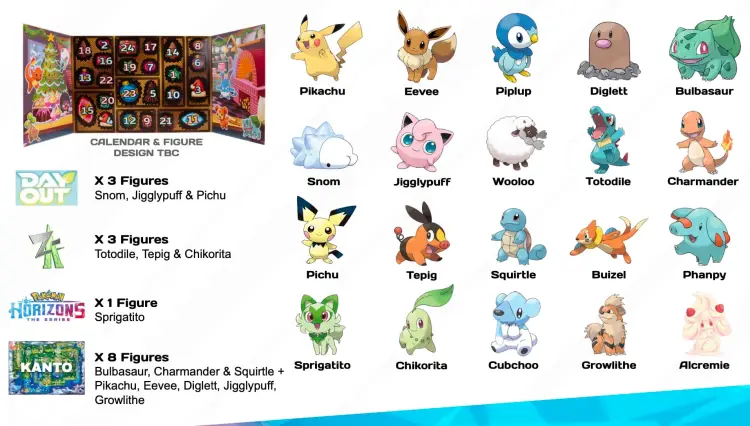 Jazware - POKEMON - Advent Calendard 2026