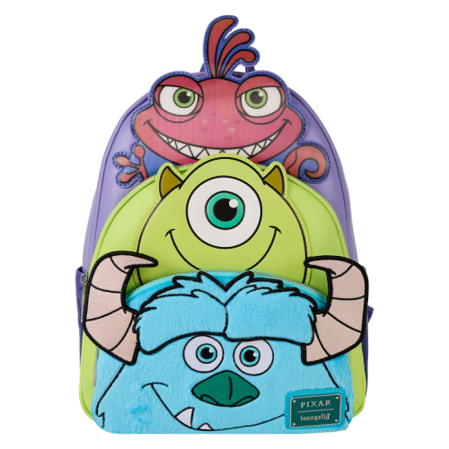 Loungefly - MONSTERS INC. - Mike, Sulley et Randall - Mini Backpack LoungeFly
