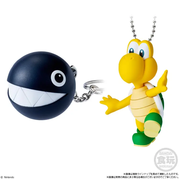 Banpresto - SUPER MARIO -Mascot charm collection w2 - Assortiments 10 Keychain 6cm