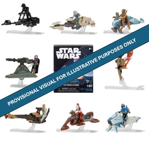Jazware - STAR WARS - Blind Vehicle (2" Vehicle & Figure Assortment)