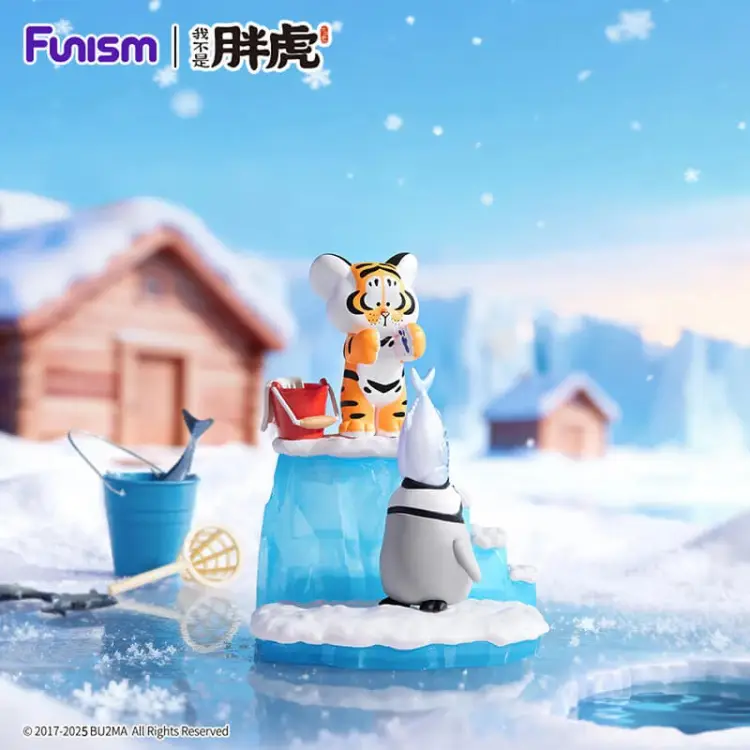 Funism - ALEXANDER THE FAT TIGER - Little Tiger Series - Blind Box 8 Fig. set