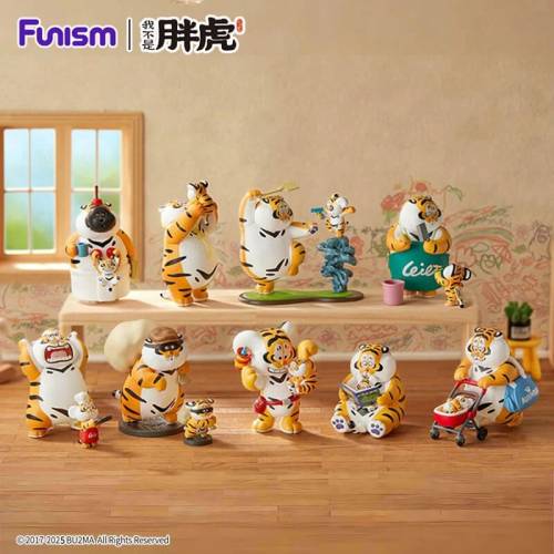 Funism - ALEXANDER THE FAT TIGER - Roaring Love Series 2 - Blind Box 8 Fig. set