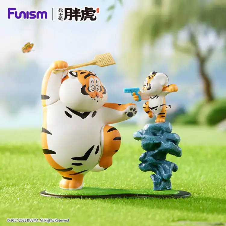 Funism - ALEXANDER THE FAT TIGER - Roaring Love Series 2 - Blind Box 8 Fig. set